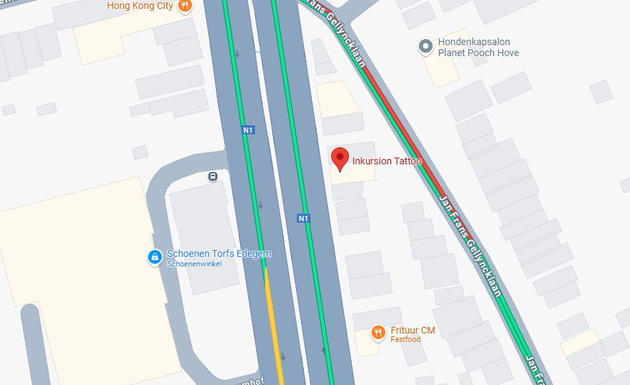 Map location of Tattoo Studio